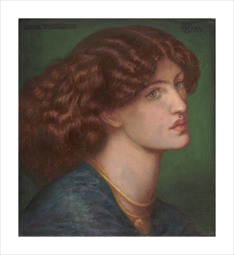 Bruna Brunelleschi (unstretched canvas, large, unframed)