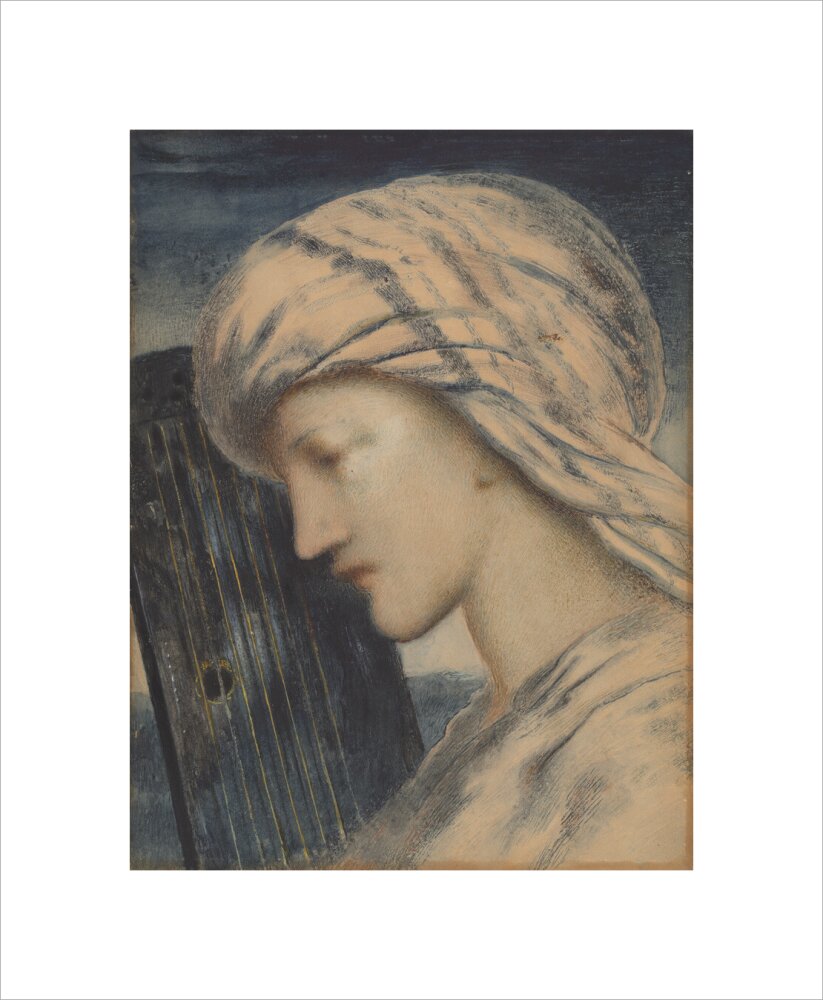 David (unstretched canvas, small, unframed)