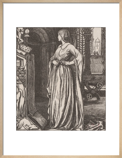 Godiva (art print, medium, natural)