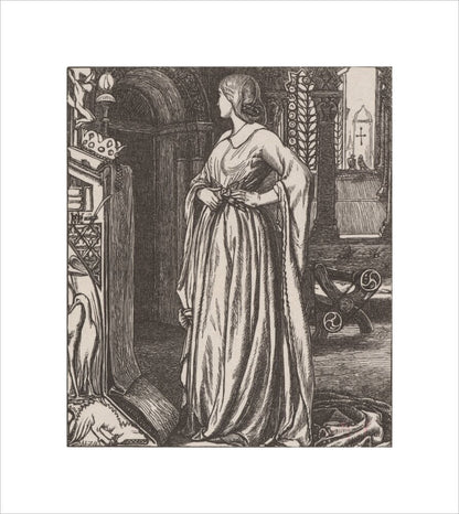 Godiva (unstretched canvas, small, unframed)