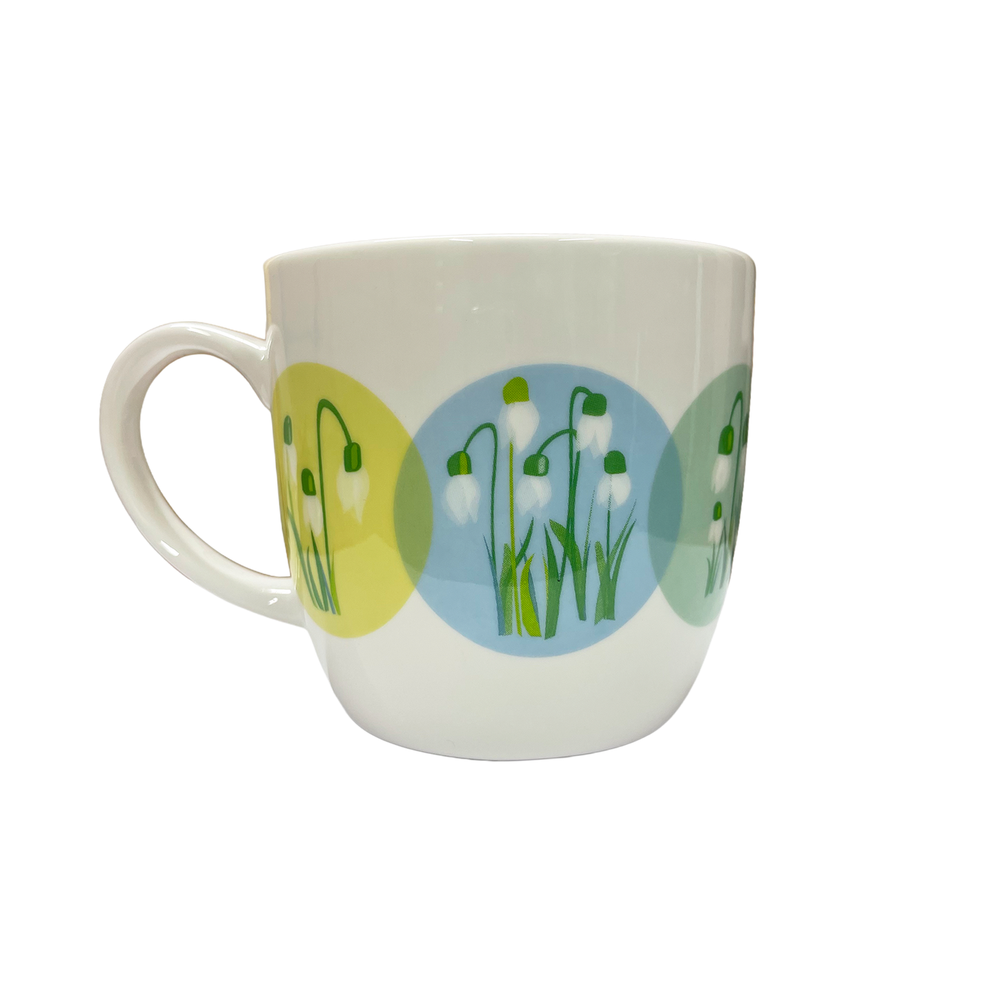 Snowdrops - Bone china mug
