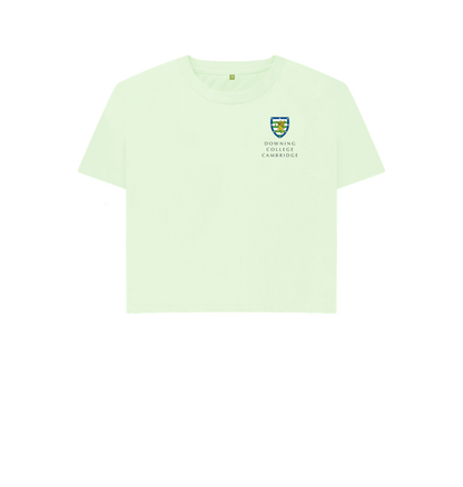 Pastel Green Downing College Women's Boxy Tee