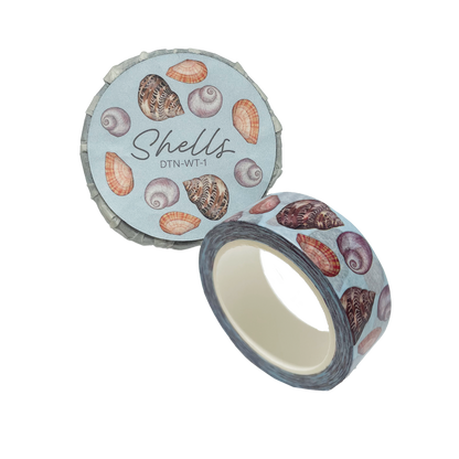 Zoology Shells - Washi tape