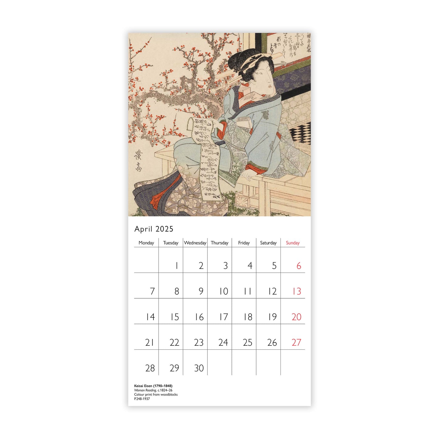 Women Reading - 2025 mini calendar