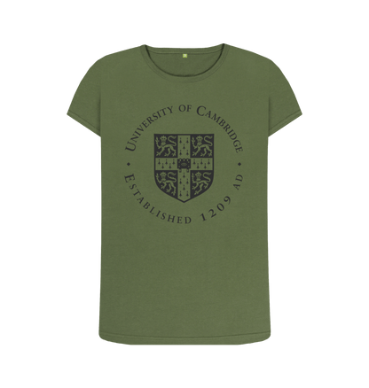 Khaki Printed T-shirt Front