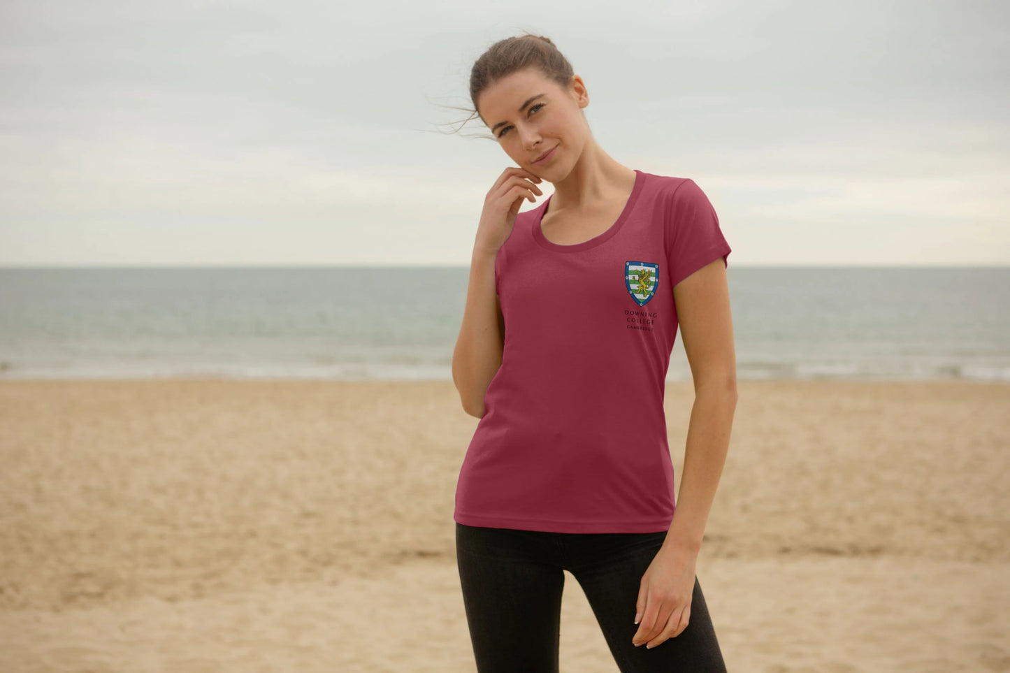 Downing College Women's Scoop Neck Tee