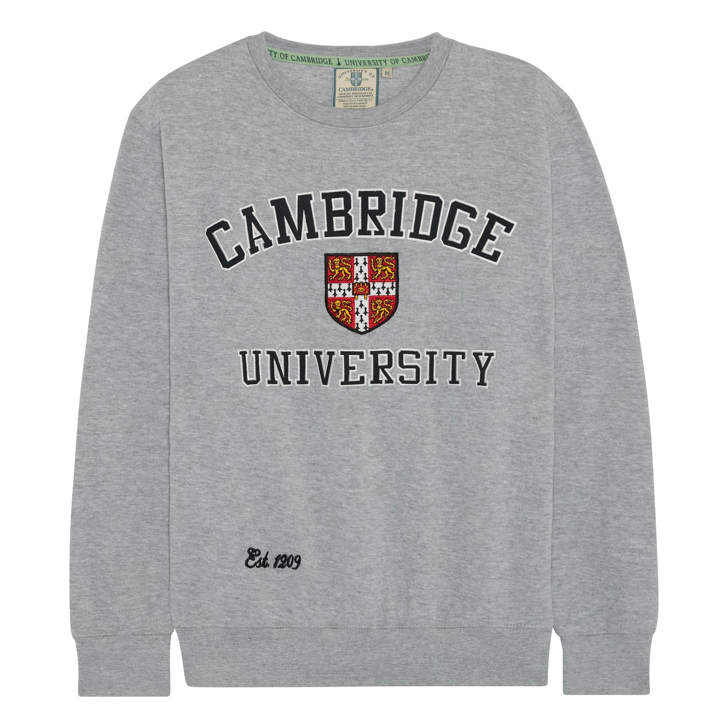 Cambridge University Applique Sweatshirt - Grey