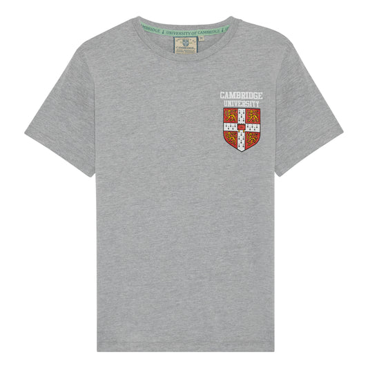 Cambridge University Printed T-Shirt - Grey
