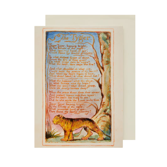 The Tyger - Greeting card