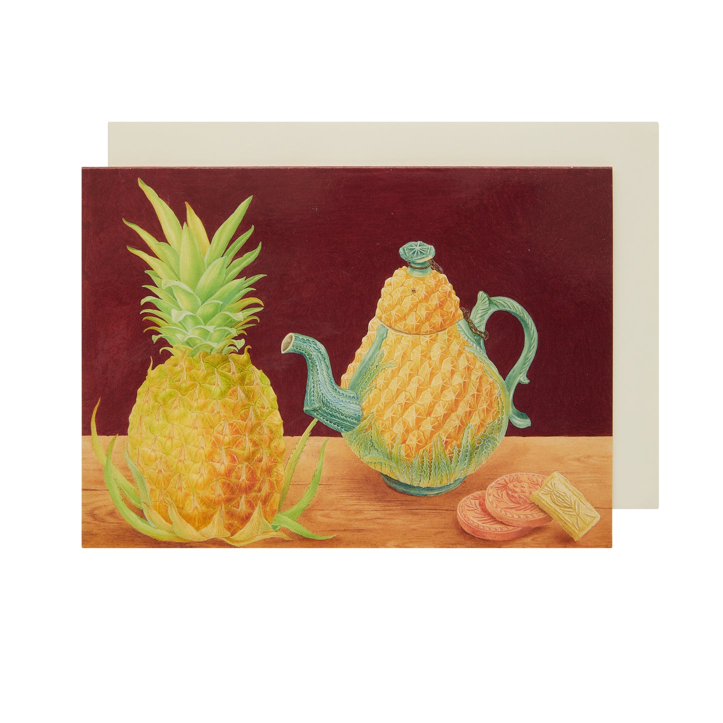 Pineapple Tea Party - Greeting card