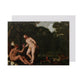 Fitzwilliam Masked Masterpieces: Adam and Eve in Paradise - Greetings card