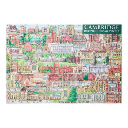 Cambridge by Kathy Lewis - 1000 piece jigsaw puzzle