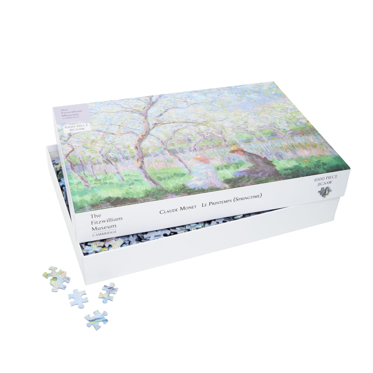 Springtime by Monet - 1000 pc jigsaw puzzle