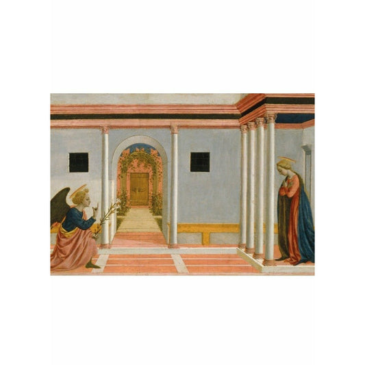 Christmas card pack - The Annunciation by Domenico Veneziano. From the collection of the Fitzwilliam Museum, brought to you by CuratingCambridge.co.uk