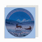 Reindeer Sledge - Christmas card pack