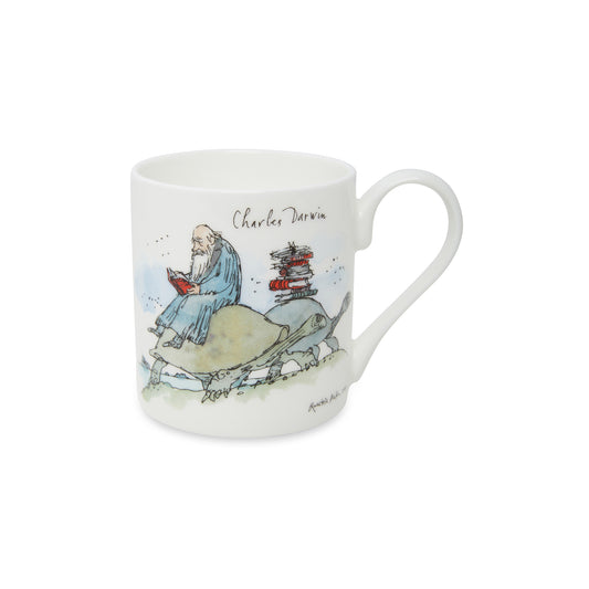 Charles Darwin by Quentin Blake - Fine bone china mug