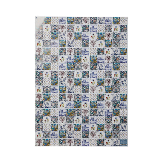 Gift wrap with multiple tiles design 