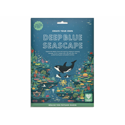 Create Your Own Deep Blue Seascape - Activity pack