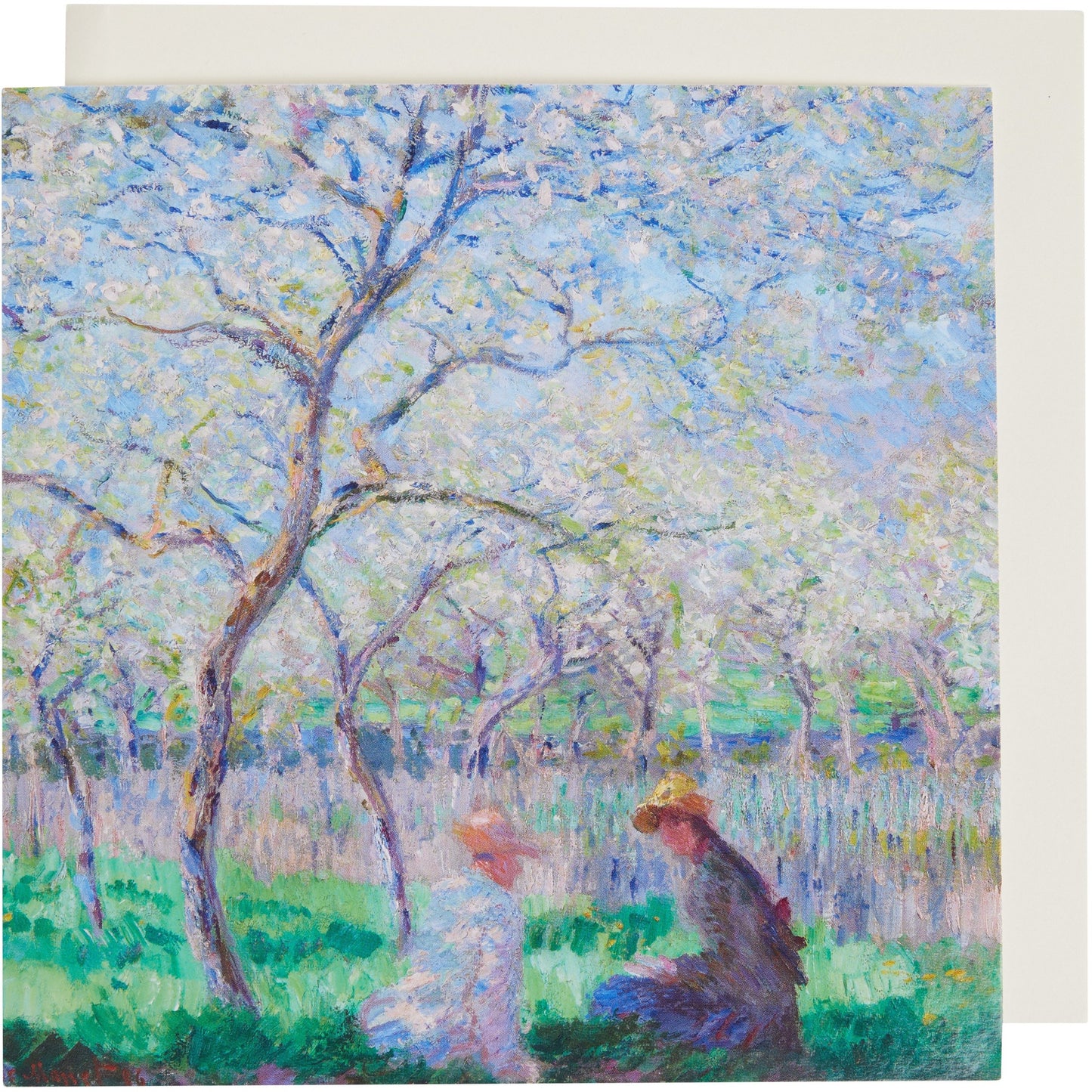 Springtime by Monet - Easter card