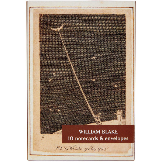 Notecard pack with works by William Blake. Cover image - I Want! I Want! from For the Sexes: The Gates of Paradise. From the Fitzwilliam Museum, brought to you by CuratingCambridge.co.uk