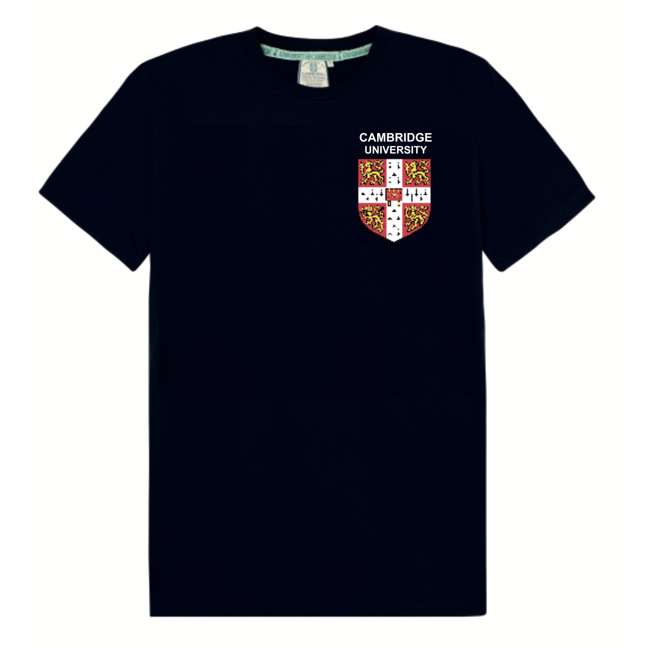 Cambridge University Printed T-Shirt - Navy