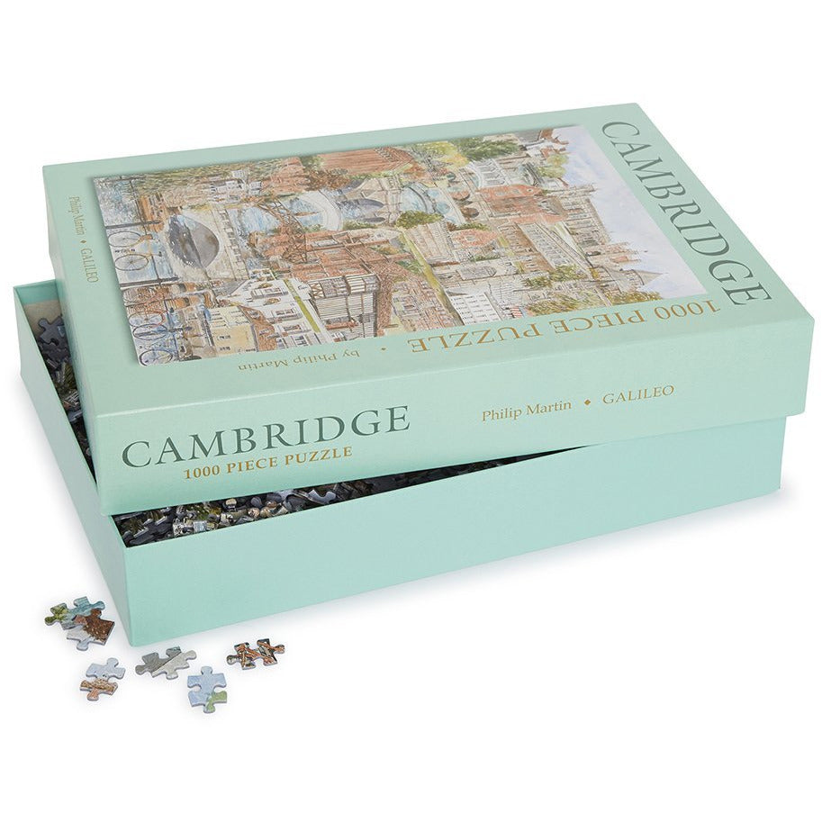 1000 piece jigsaw puzzle - Scenes of Cambridge by Philip Martin. Brought to you by CuratingCambridge.co.uk