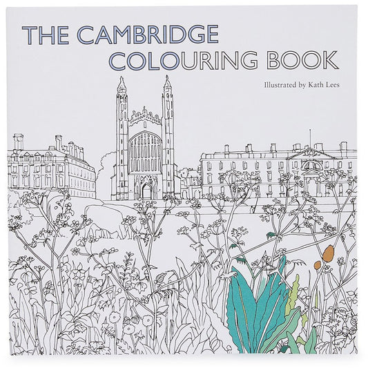 The Cambridge Colouring Book, iconic scenes of Cambridge by Kath Lees. Brought to you by CuratingCambridge.co.uk