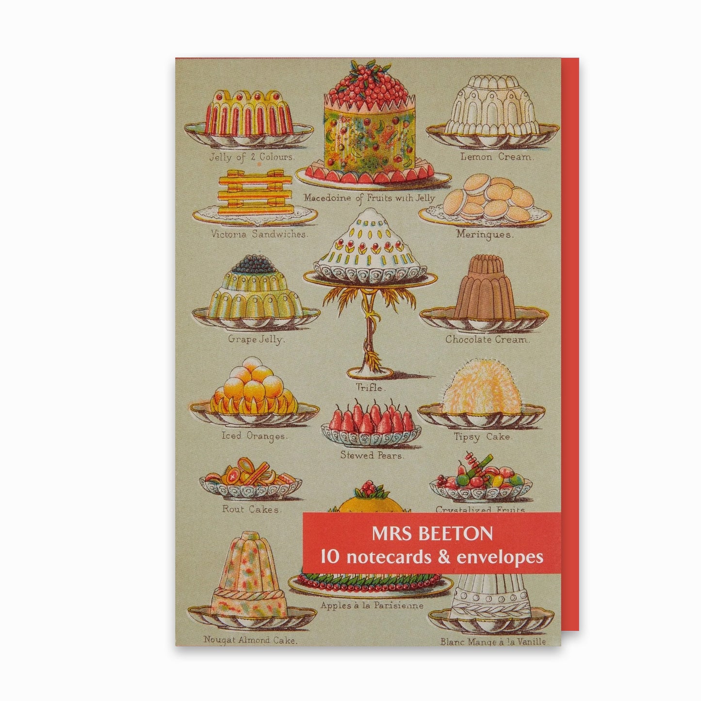 Mrs Beeton's Book of Household Management - notecard pack