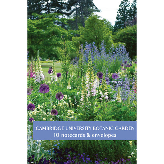 Cover of Cambridge University Botanic Gardens notecard pack
