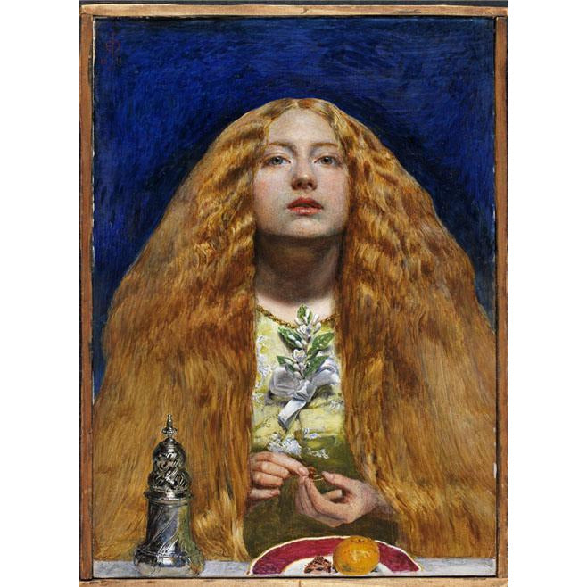 The Bridesmaid by John Everett Millais. From the collection of the Fitzwilliam Museum