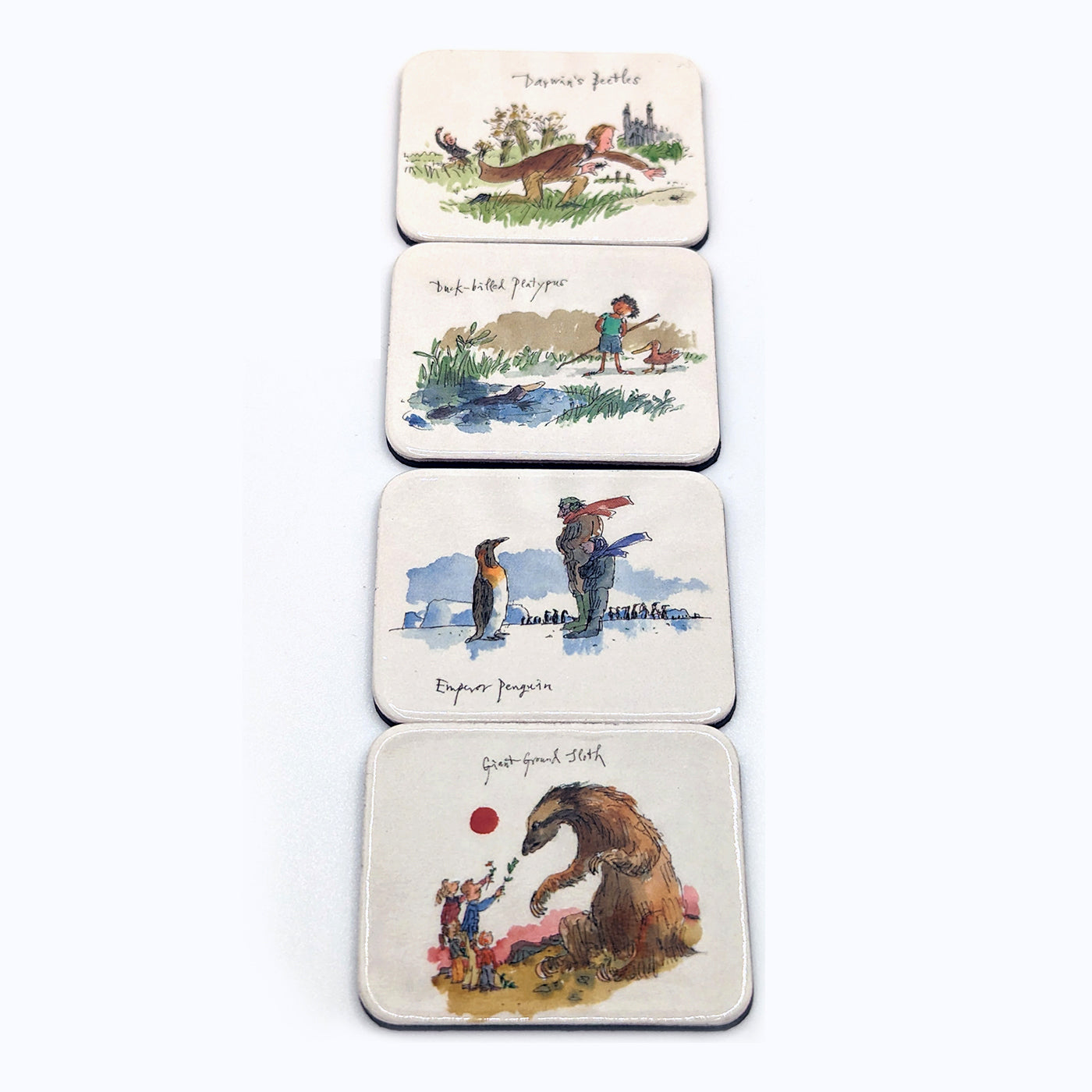 Magnet set, Animals of the Museum of Zoology