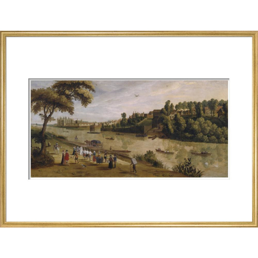 The Thames at Richmond - Art print