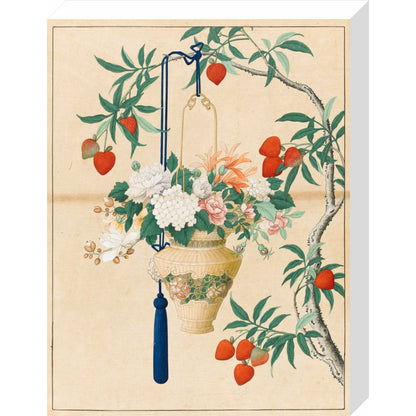 Flowers in a Lantern - Art print