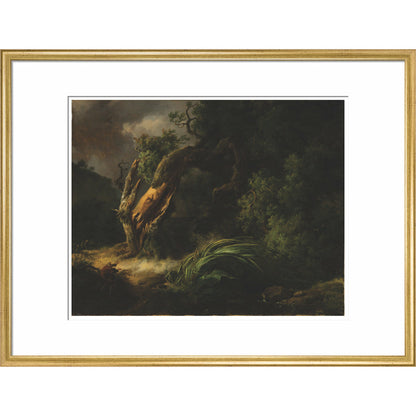 The Oak and the Reed - Art print