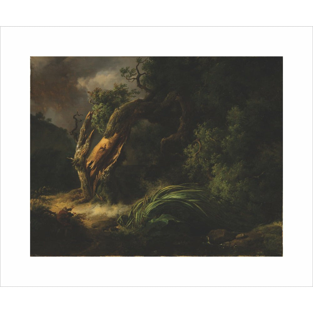The Oak and the Reed - Art print