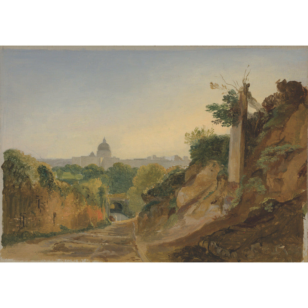 A View of Rome - Art print