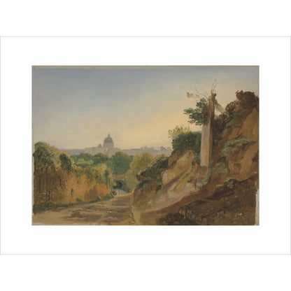 A View of Rome - Art print