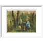 Corot at his Easel - Art print