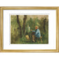 Corot at his Easel - Art print