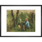 Corot at his Easel - Art print