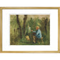 Corot at his Easel - Art print