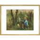Corot at his Easel - Art print