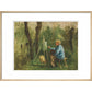Corot at his Easel - Art print