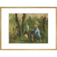 Corot at his Easel - Art print