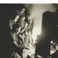Round the Night Watchman's fire - Art print