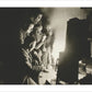 Round the Night Watchman's fire - Art print