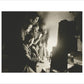 Round the Night Watchman's fire - Art print