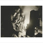 Round the Night Watchman's fire - Art print