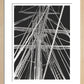 Rigging encrusted with rime - Art print