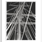Rigging encrusted with rime - Art print